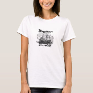 Mayflower Descendants Unite! T-Shirt