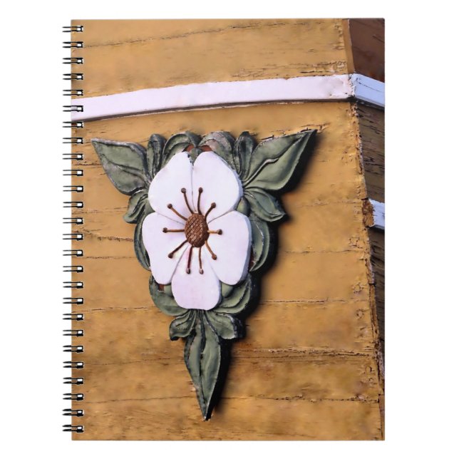 Mayflower emblem - notebook (Front)