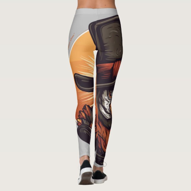  Mayflower Gobbler Leggings (Back)
