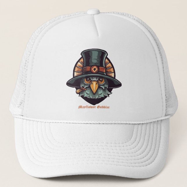  Mayflower Gobbler Trucker Hat (Front)