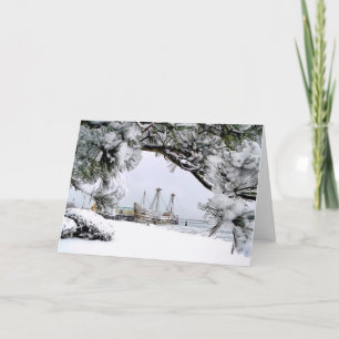 Mayflower II, Plymouth, MA Holiday Card