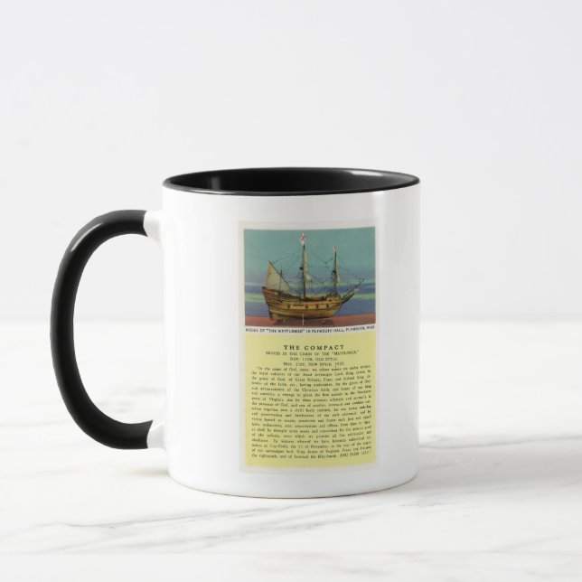 Mayflower Model Mug (Left)