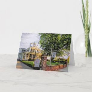 Mayflower Society House Plymouth MA Card