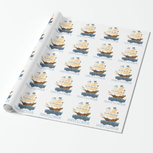 Mayflower Wrapping Paper