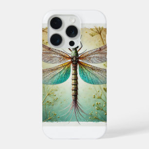 Mayfly in Natural Harmony 100924IREF234 - Watercol iPhone 15 Pro Case