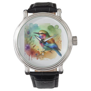 Mayito Bird 070824AREF135 - Watercolor Watch