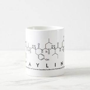 Mayline peptide name mug