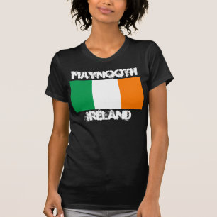 Maynooth, Ireland with Irish flag T-Shirt