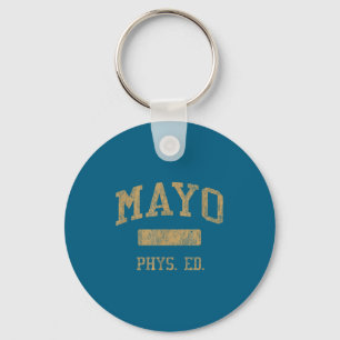 Mayo High School Hs Rochester Illustration Key Ring