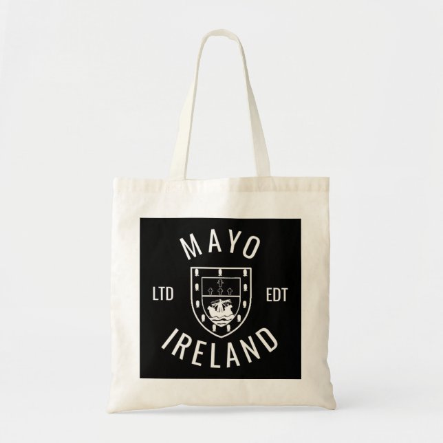 Mayo Ireland County Pride Gaelic Football and Hurl Tote Bag (Front)