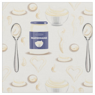 mayo mayonnaise condiment creamy spread sauce  fabric