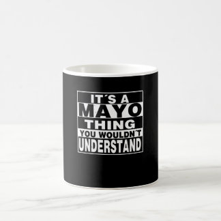 MAYO Surname Personalised Gift Coffee Mug