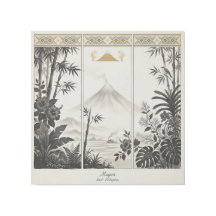 Mayon Volcano Triptych Wall Art