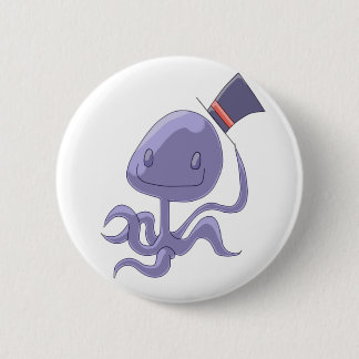 Mayor Octopus 6 Cm Round Badge