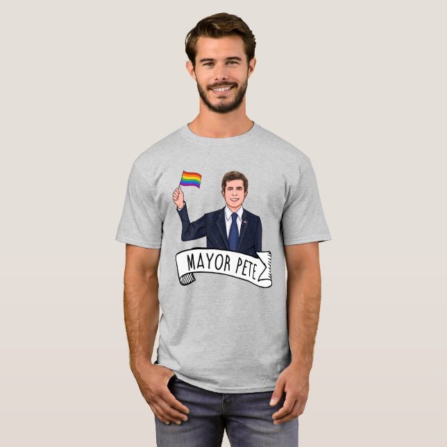 Mayor Pete Pride T-Shirt (Front Full)
