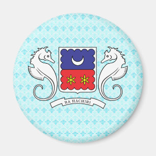Mayotte Coat of Arms detail Magnet