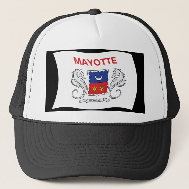 Mayotte Flag Hat (Front)