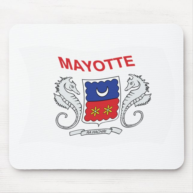 Mayotte Flag Mousepad (Front)