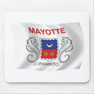 Mayotte Flag Mousepad