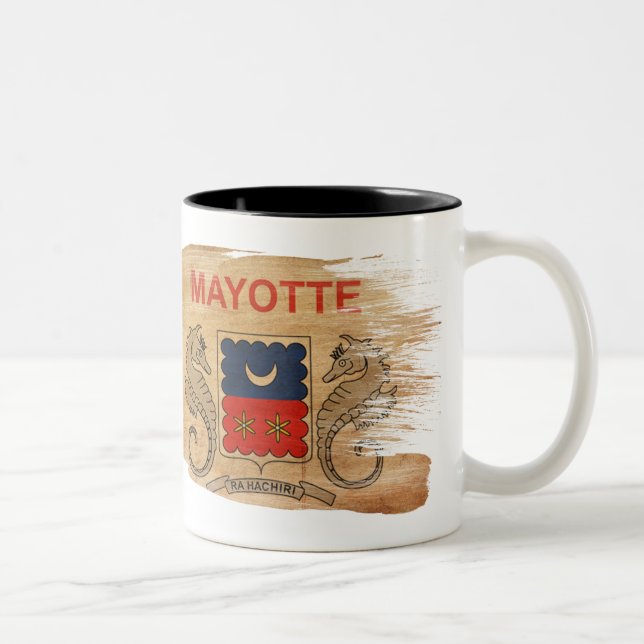Mayotte Flag Mug (Right)