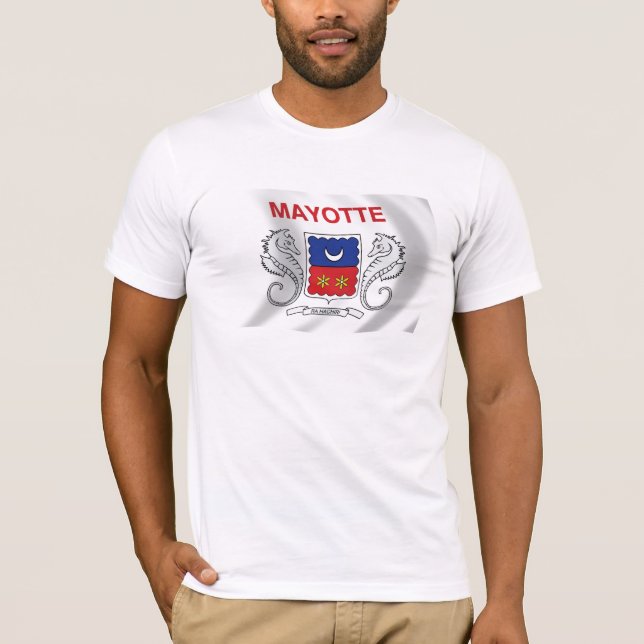 Mayotte Flag Shirt (Front)