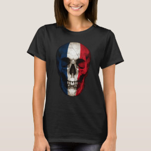 Mayotte Flag Skull Maorais Roots Proud Patriotic T-Shirt