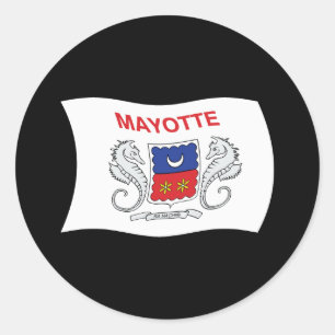 Mayotte Flag Sticker