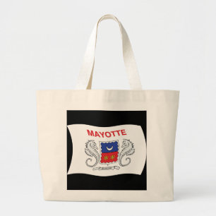 Mayotte Flag Tote Bag