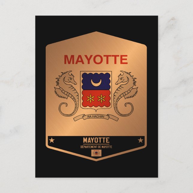 Mayotte Postcard (Front)