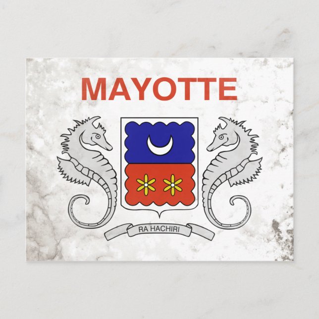 Mayotte Postcard (Front)