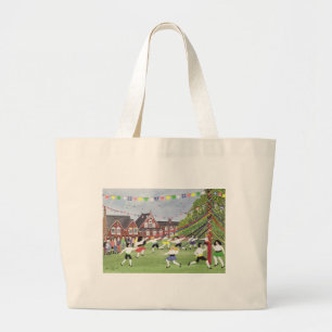 Maypole Dancing 1991 Large Tote Bag