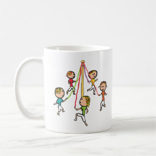 Maypole Dancing Coffee Mug