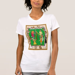 Maypole dancing, Mediaeval Fair T-Shirt