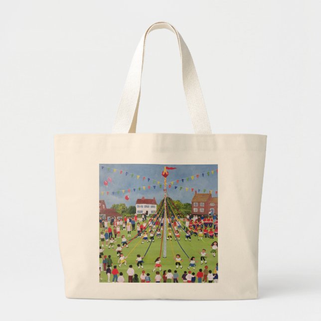 Maypole Large Tote Bag (Front)
