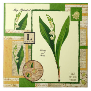 May's Flower Tile
