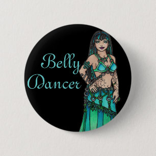 Maysun Belly Dancer 6 Cm Round Badge