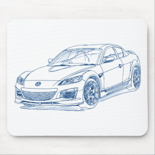 Maz RX8 2009 Mouse Pad