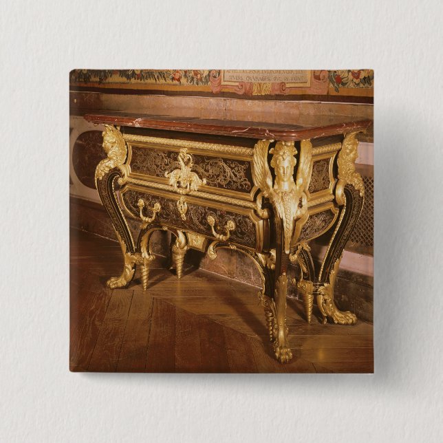 Mazarine commode 15 cm square badge (Front)