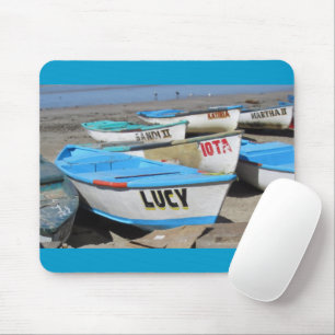 Mazatlan Fishing Boats Mouse Pad
