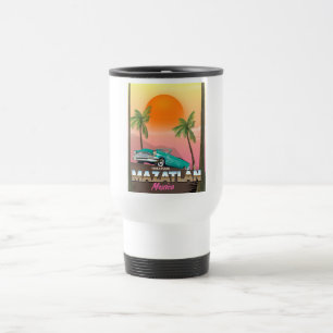Mazatlán Mexico travel poster Travel Mug