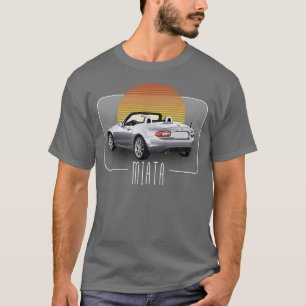 Mazda Miata Retro Classic  Lover Design T-Shirt