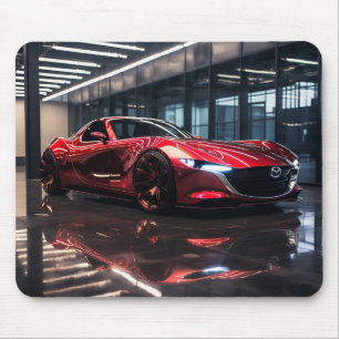 Mazda MX5 Miata Concept in Soul Red Crystal Mouse  Mouse Pad