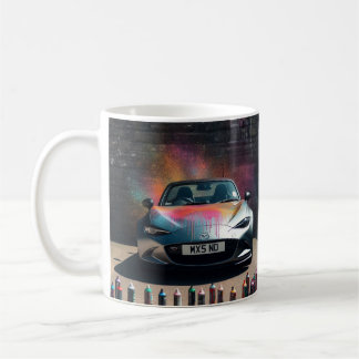 Mazda MX5 Miata Gen 4 Spray painted Mug