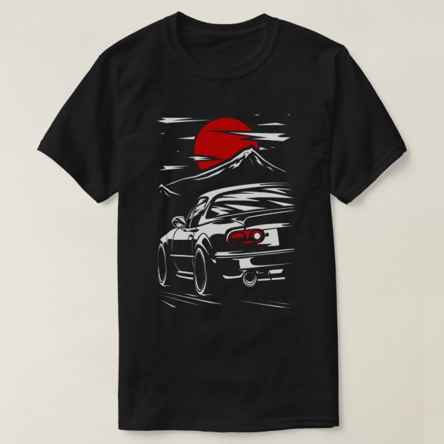 Mazda MX-5 Miata Essential T-Shirt (Design Front)