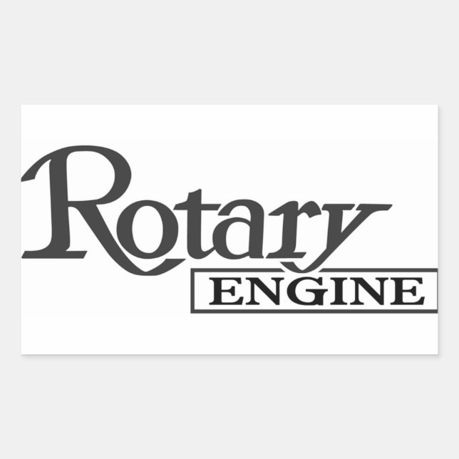 Mazda Rotary Engine Sticker (Front)