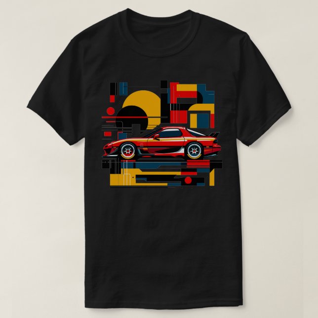 Mazda RX7 2 T-Shirt (Design Front)