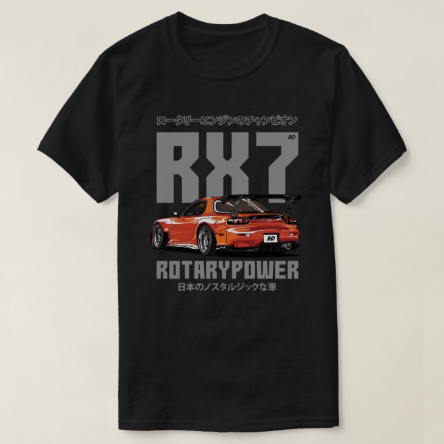 Mazda RX7 Essential T-Shirt (Design Front)