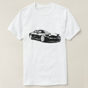 Mazda RX7 Rotary Vector Image T-Shirt