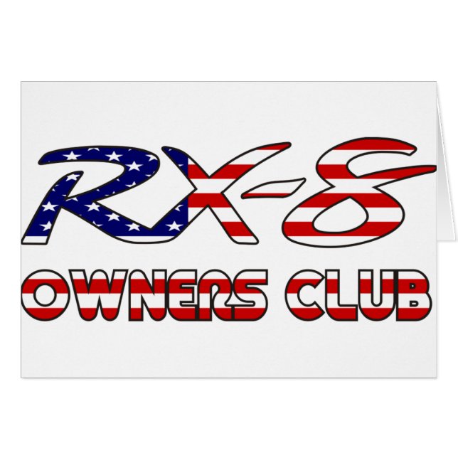 Mazda RX8 USA owners club (Front Horizontal)