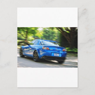 Mazda RX-7 Postcard